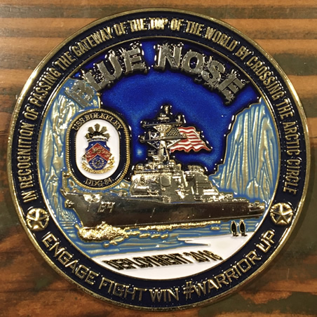Blue Nose Coin Front